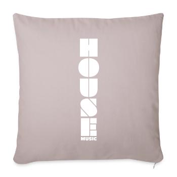 House - Sofa pillowcase 17,3'' x 17,3'' (45 x 45 cm) - light taupe - Front