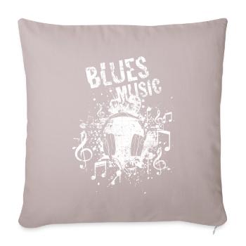 Blues - Sofa pillowcase 17,3'' x 17,3'' (45 x 45 cm) - light taupe - Front