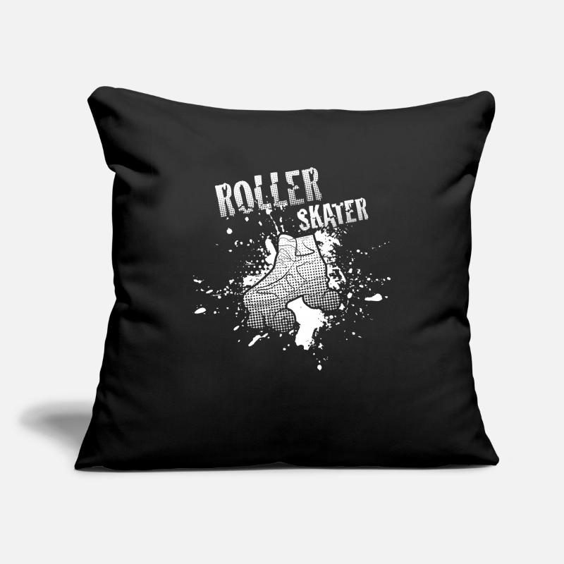 Roller skating Roller skating Sofa pillowcase 17,3'' x 17,3'' (45 x 45 cm)