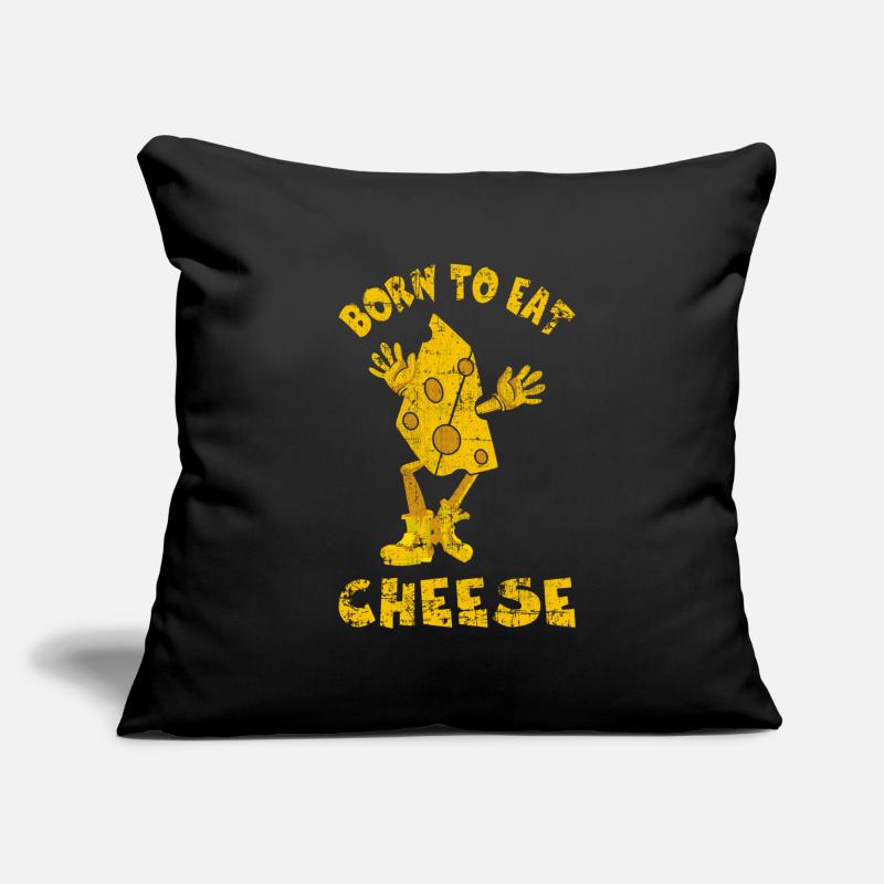 Cheese Comic Sofa pillowcase 17,3'' x 17,3'' (45 x 45 cm)