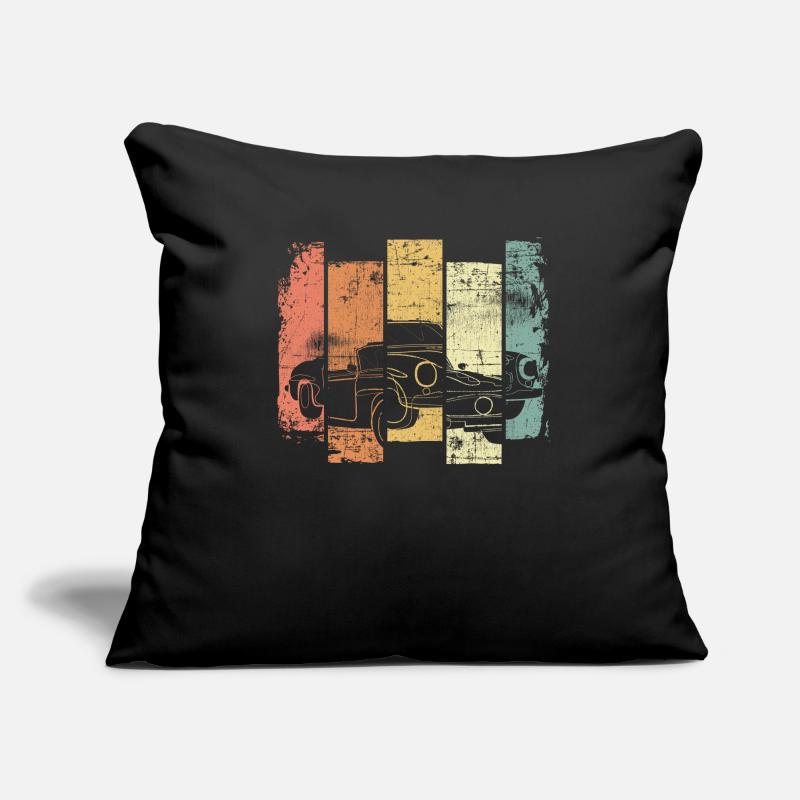 Oldtimer décapotable Housse de coussin décorative 45 x 45 cm