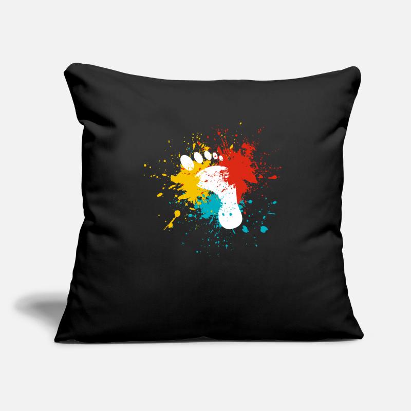 Footprint Sofa pillowcase 17,3'' x 17,3'' (45 x 45 cm)