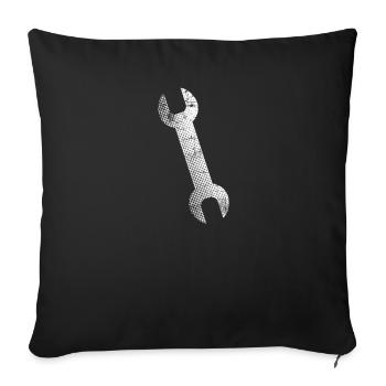 Tool - Sofa pillowcase 17,3'' x 17,3'' (45 x 45 cm) - black - Front