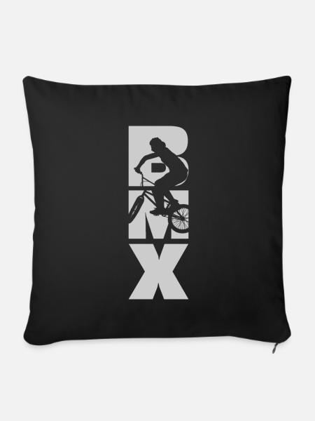 BMX - Sofakissenbezug 45 x 45 cm - Schwarz