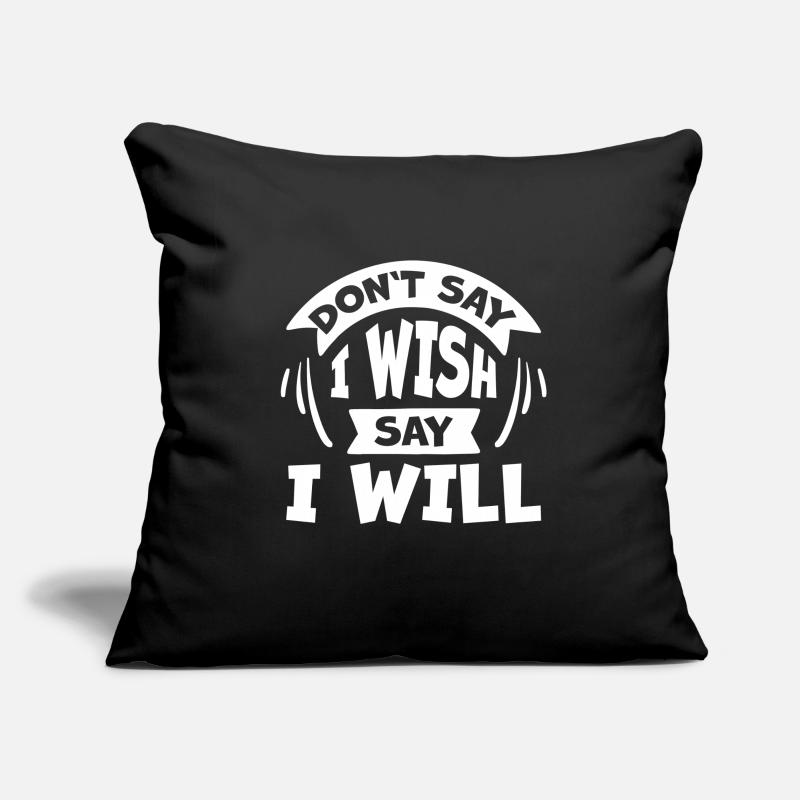 Self-confidence Motivation Sofa pillowcase 17,3'' x 17,3'' (45 x 45 cm)