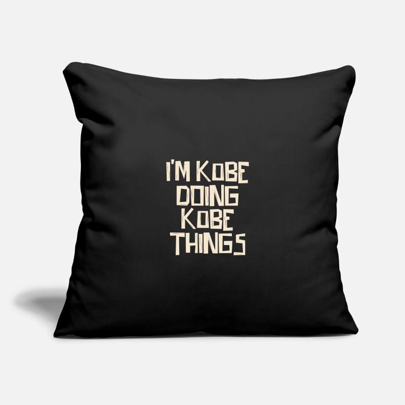 I'm Kobe doing Kobe things Sofa pillowcase 17,3'' x 17,3'' (45 x 45 cm)
