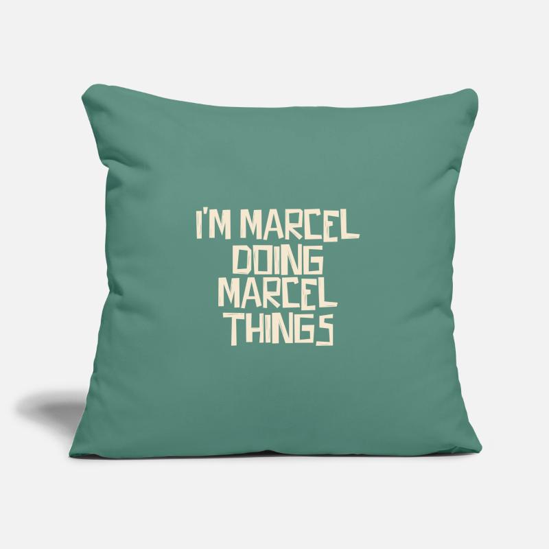 I'm Marcel doing Marcel things Sofakissenbezug 45 x 45 cm