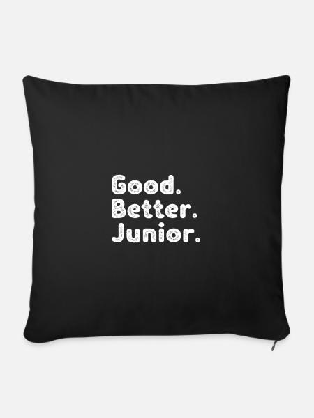 Good better Junior - Sofakissenbezug 45 x 45 cm - Schwarz
