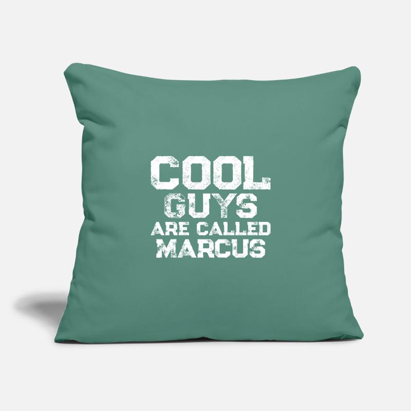 Cool guys are called Marcus Sofa pillowcase 17,3'' x 17,3'' (45 x 45 cm)