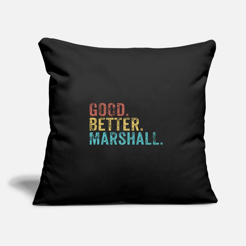 Les gars cool s’appellent marshall Housse de coussin décorative 45 x 45 cm