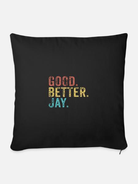 Cool guys are called jay - Sofakissenbezug 45 x 45 cm - Schwarz