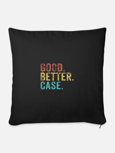 Good better Case - Sofakissenbezug 45 x 45 cm - Schwarz