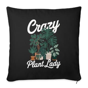 Jardinier Jardinage Plantes de jardin - Housse de coussin décorative 45 x 45 cm - noir - Devant