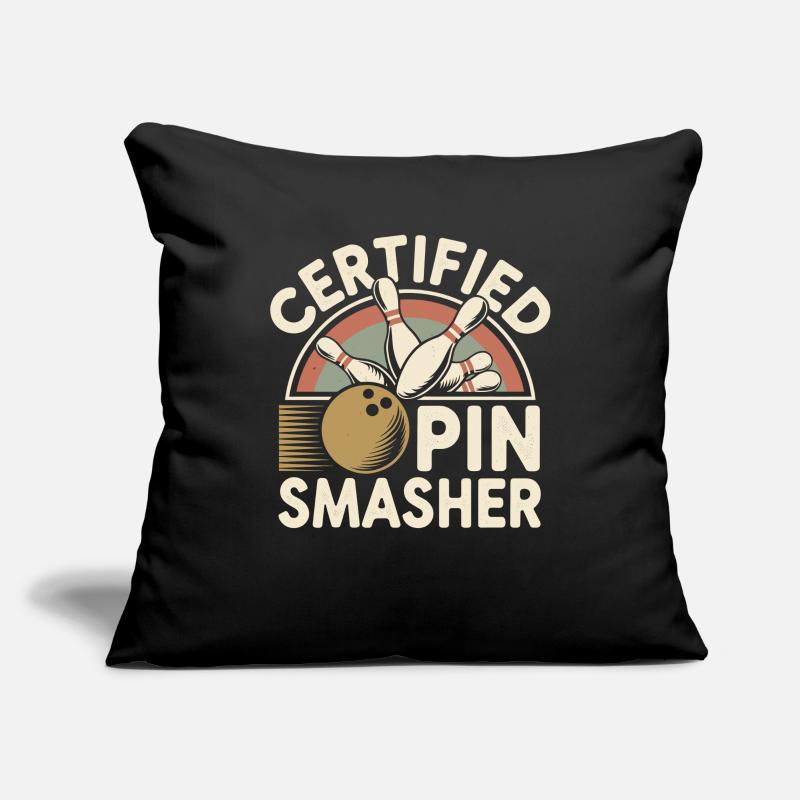 Bowler Bowling Sofa pillowcase 17,3'' x 17,3'' (45 x 45 cm)