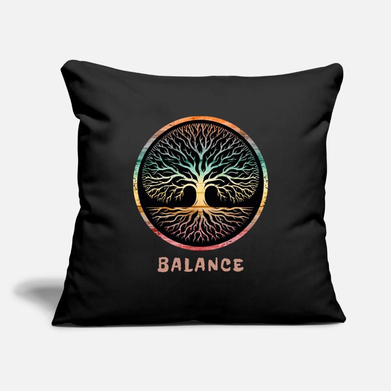 Balance Tree Lover Save The World Sofa pillowcase 17,3'' x 17,3'' (45 x 45 cm)