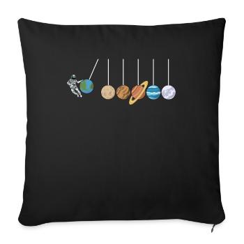 Astrophysics Funny Solar System Gift - Housse de coussin décorative 45 x 45 cm - noir - Devant