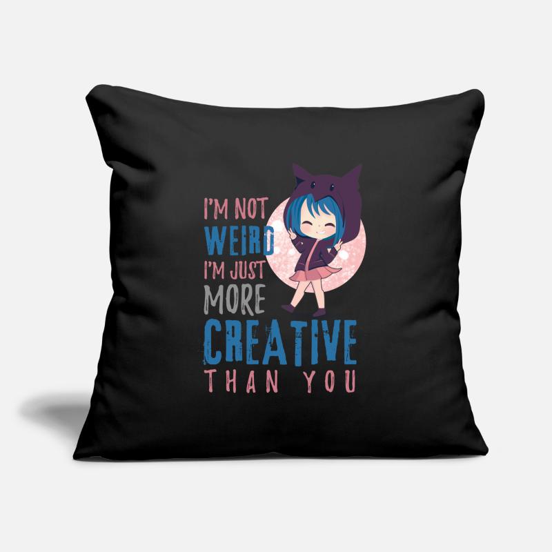 Anime Chibi Creative Sofa pillowcase 17,3'' x 17,3'' (45 x 45 cm)