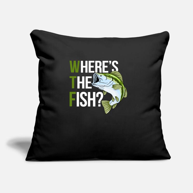 Wheres The Fish Sofa pillowcase 17,3'' x 17,3'' (45 x 45 cm)