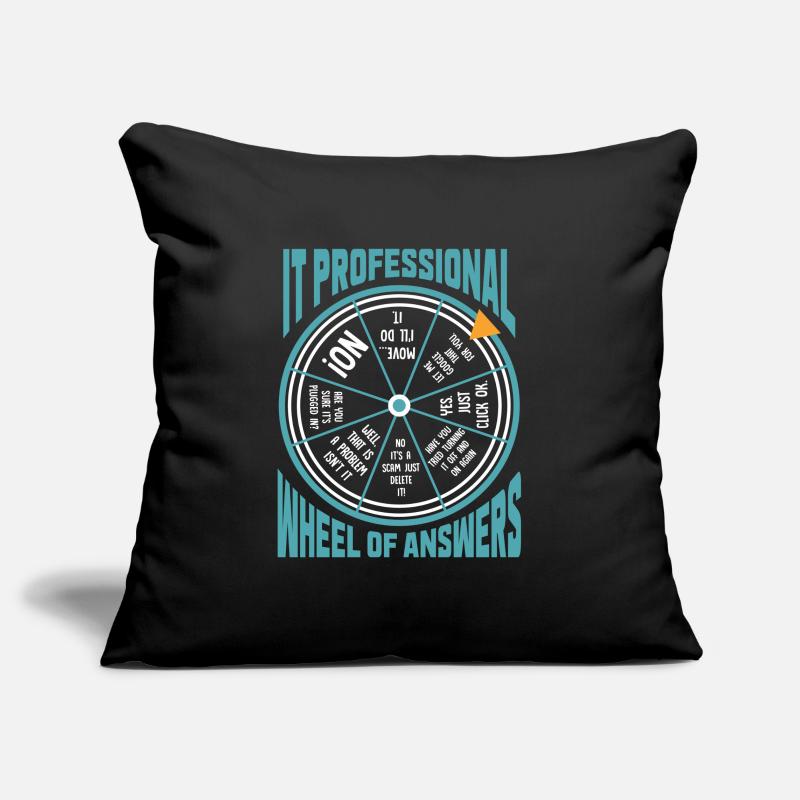 IT professional computer programmer humor Sofa pillowcase 17,3'' x 17,3'' (45 x 45 cm)