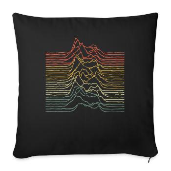 Unknown Retro Wave Classic Punk And Rock - Sofakissenbezug 45 x 45 cm - Schwarz - Vorne
