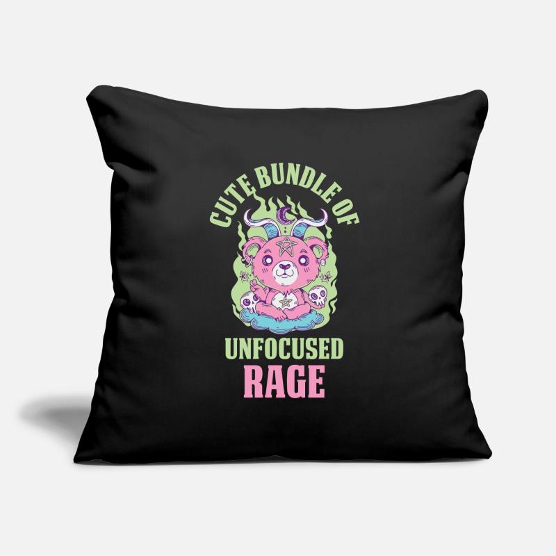 Cute Bundle Of Unfocused Rage Gotisch Geschenk Sofakissenbezug 45 x 45 cm