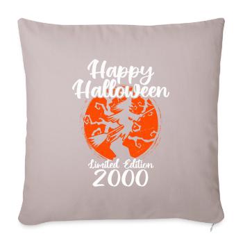 happy halloween Limited edition 2000 - Housse de coussin décorative 45 x 45 cm - taupe clair - Devant