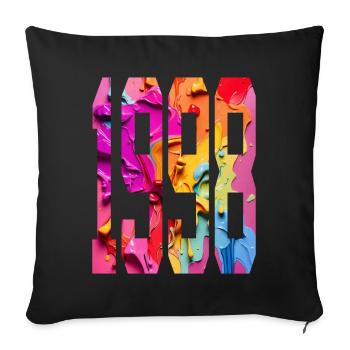 BUNT 28E ANNIVERSAIRE 1998 - Housse de coussin décorative 45 x 45 cm - noir - Devant