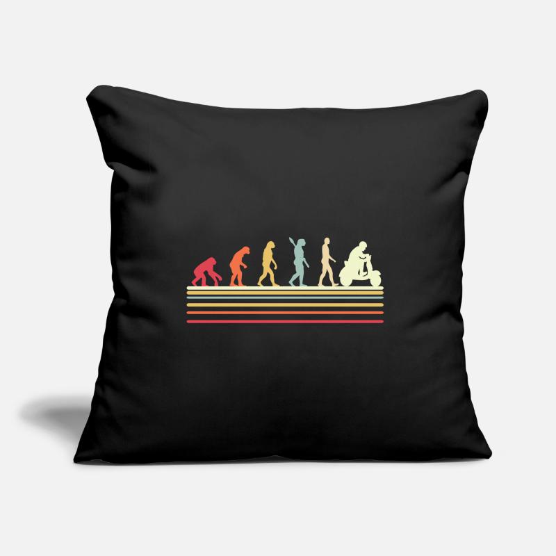 Evolution Roller bunt Sofakissenbezug 45 x 45 cm