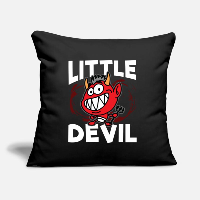 Petit diable Housse de coussin décorative 45 x 45 cm