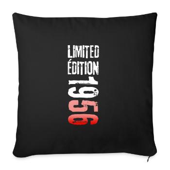LIMITED EDITION 1956 - Housse de coussin décorative 45 x 45 cm - noir - Devant