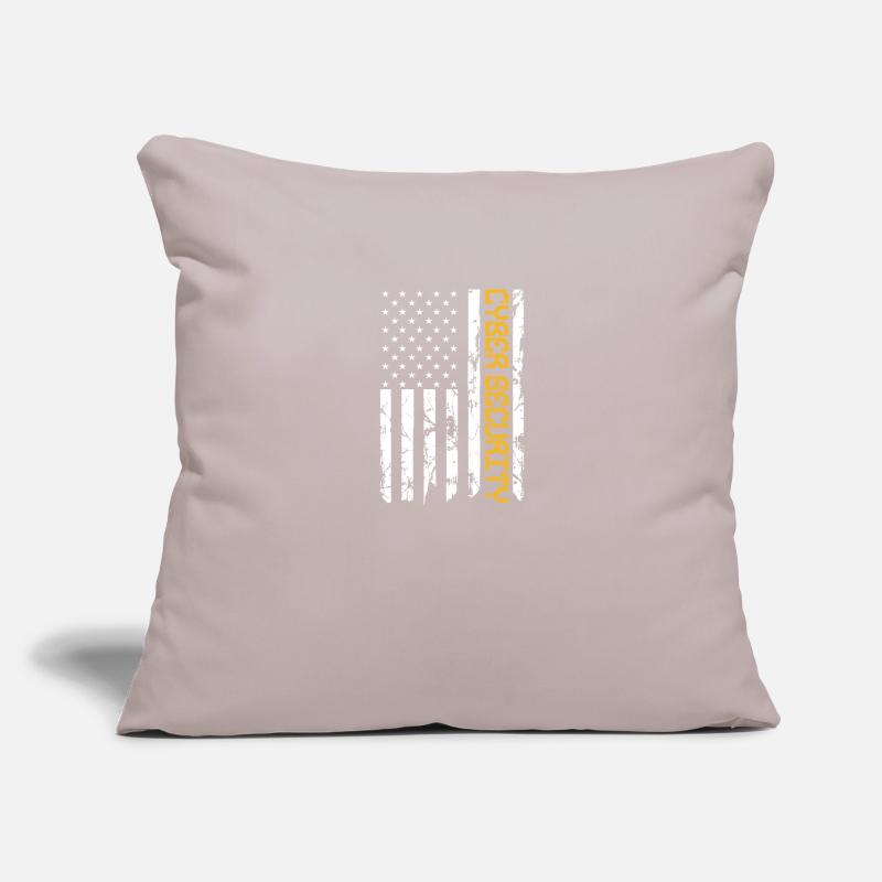 Cybersecurity IT Analyst DA1 US Flag Certified Sofakissenbezug 45 x 45 cm