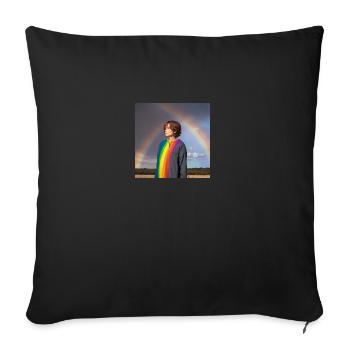 Love for everybody - Sofakissenbezug 45 x 45 cm - Schwarz - Vorne