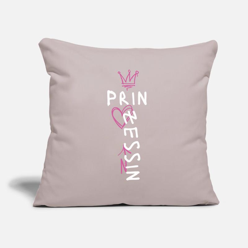 Conception de style de rue princesse Housse de coussin décorative 45 x 45 cm