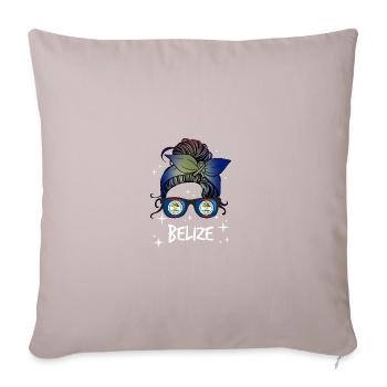 Belize - Sofakissenbezug 45 x 45 cm - helles Taupe - Vorne