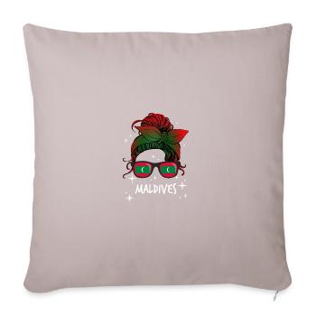 Maldives - Sofa pillowcase 17,3'' x 17,3'' (45 x 45 cm) - light taupe - Front