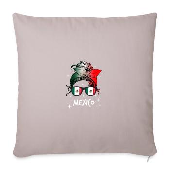 Mexico - Sofa pillowcase 17,3'' x 17,3'' (45 x 45 cm) - light taupe - Front