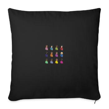 certified l0ver boy by dr4ke - Housse de coussin décorative 45 x 45 cm - noir - Devant