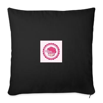 Saïd Nezlaoui - Housse de coussin décorative 45 x 45 cm - noir - Devant