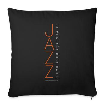 Jazz Tree - Sofa pillowcase 17,3'' x 17,3'' (45 x 45 cm) - black - Front