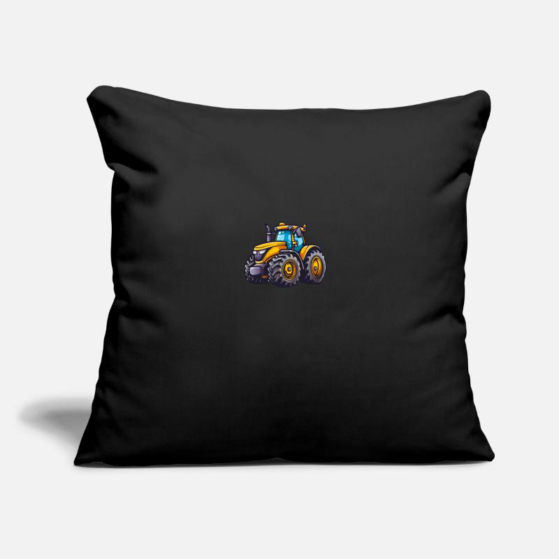 Cute Tractor Sofa pillowcase 17,3'' x 17,3'' (45 x 45 cm)