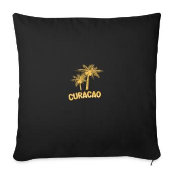 Curacao Curacao - Sofa pillowcase 17,3'' x 17,3'' (45 x 45 cm) - black - Front