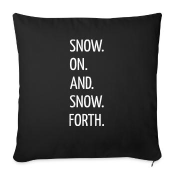 Statement Bday Birthday Animal Dino Funny Fun Baby - Sofa pillowcase 17,3'' x 17,3'' (45 x 45 cm) - black - Front