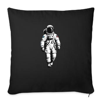 Astronaut - Profession Design Sticker - Sofa pillowcase 17,3'' x 17,3'' (45 x 45 cm) - black - Front