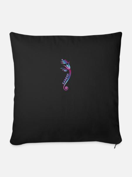 Ganesha - Hindu Gott - Sofakissenbezug 45 x 45 cm - Schwarz