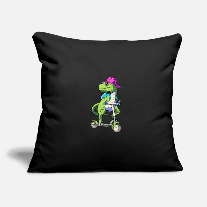 Trottinette Roller Housse de coussin décorative 45 x 45 cm
