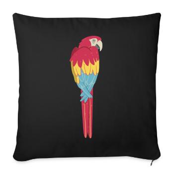 Ara - Sofakissenbezug 45 x 45 cm - Schwarz - Vorne