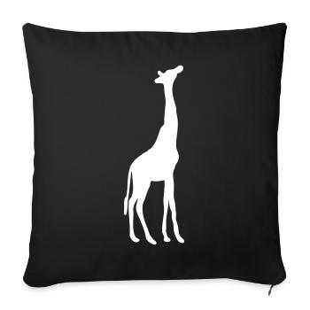 SOPHIE - Sofa pillowcase 17,3'' x 17,3'' (45 x 45 cm) - black - Front