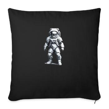 Astronaut - Profession Design Sticker - Sofa pillowcase 17,3'' x 17,3'' (45 x 45 cm) - black - Front