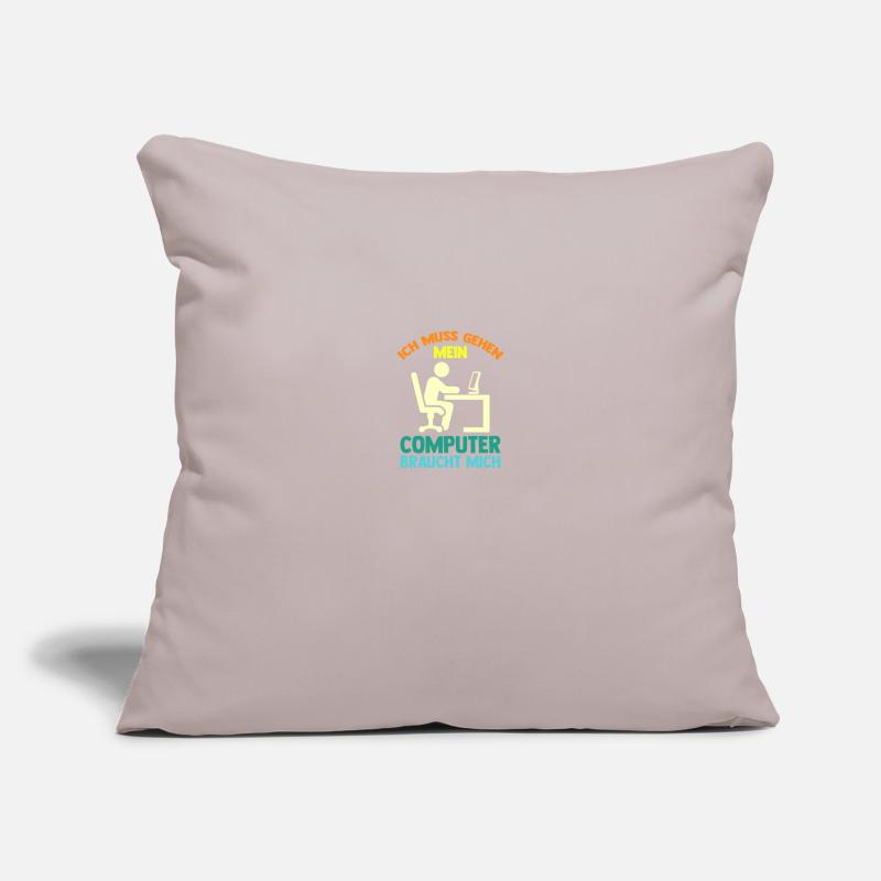Computer Gamer Gamer Programmer Administrator Sofa pillowcase 17,3'' x 17,3'' (45 x 45 cm)