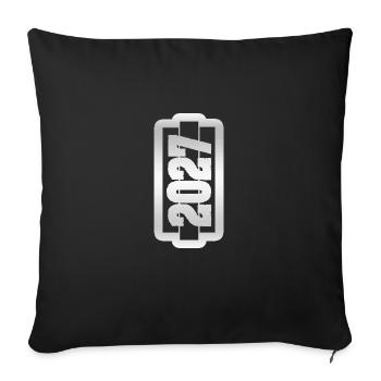 Father's Day 2027 - Sofa pillowcase 17,3'' x 17,3'' (45 x 45 cm) - black - Front